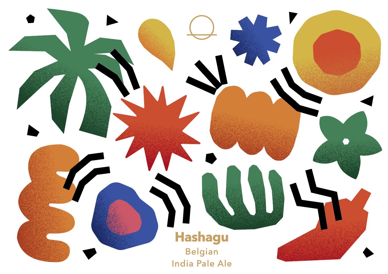 Hashagu ハシャグ / Belgian India Pale Ale 350ml缶 6缶セット