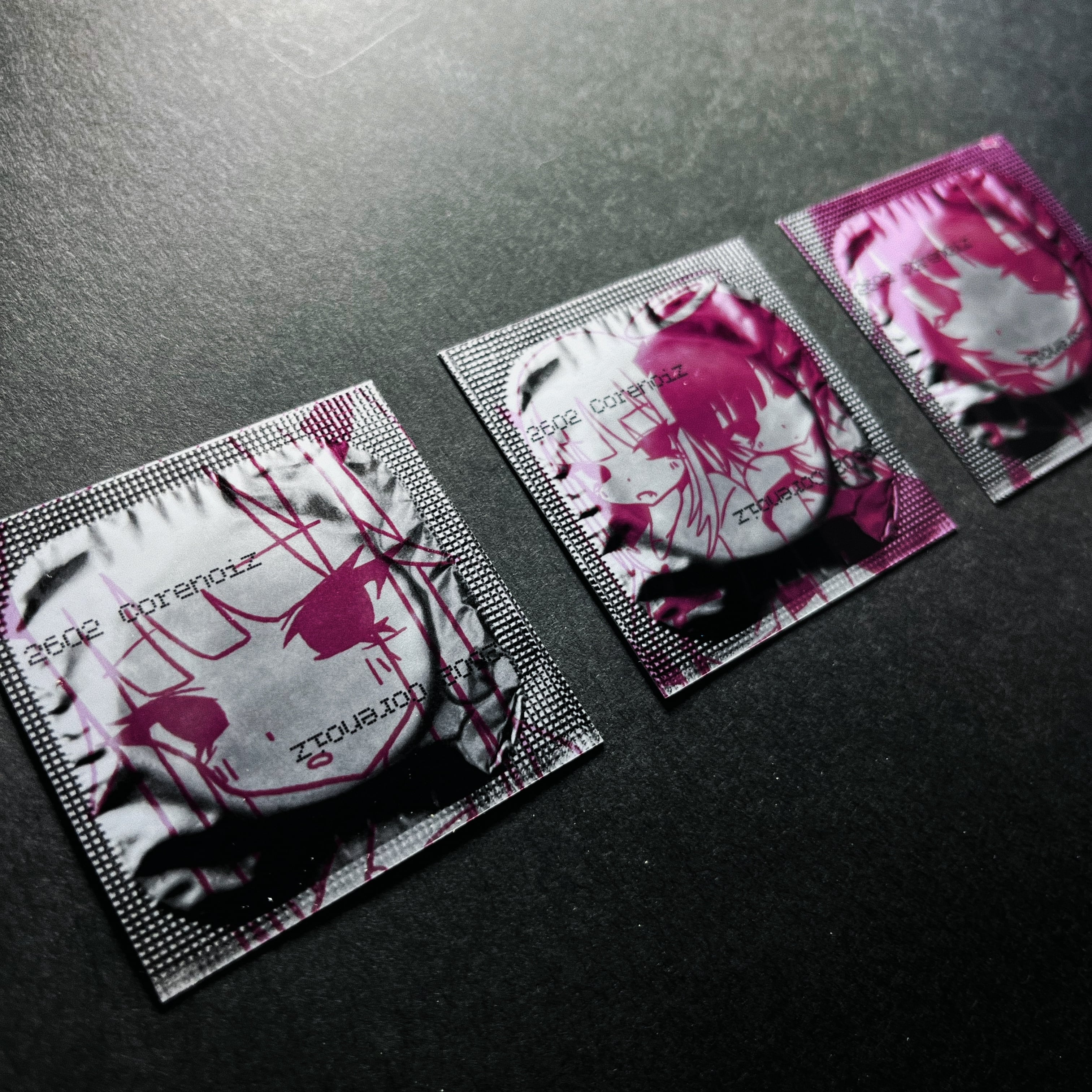 2602 square sticker pack | corenoiz