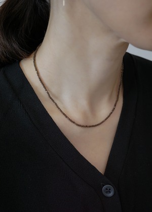 Smoky Quartz - Stone Necklace