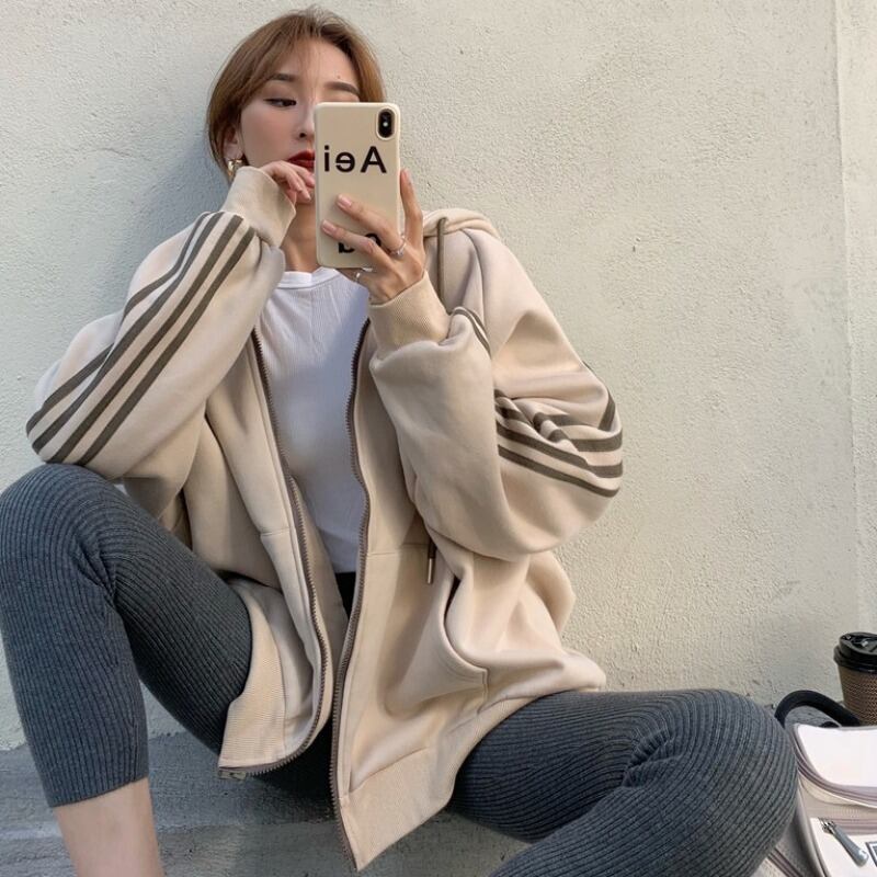 ジャケット オータムベルベットルーズカジュアルセーター ロング 秋物 YY-ファッション44845074575