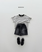 【取寄/韓国直送】BONITO 26/SM  モアストライプTシャツ｜夏服｜韓国子供服