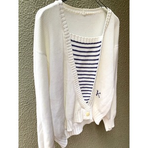 hand made cotton design cardigan