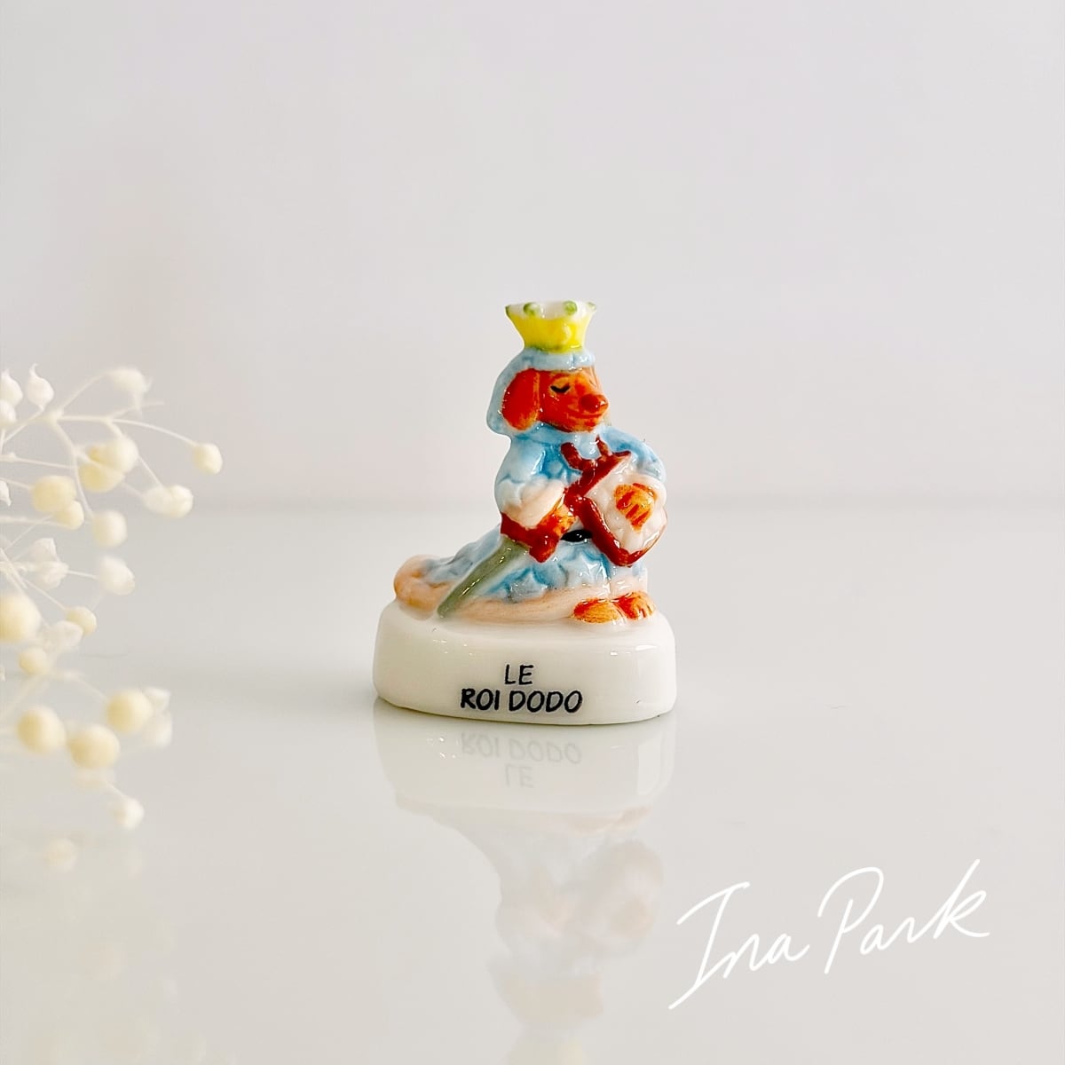 2003 PAUL バゲット フェーヴ フェーブ フランス製 ミニチュア 陶器
