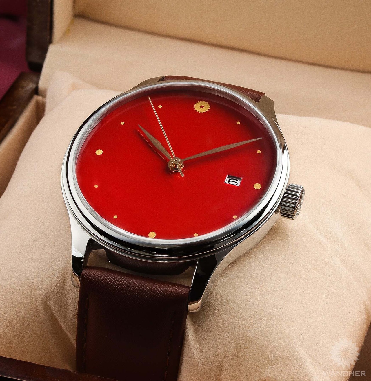 ドリームウォッチ・漆・赤 カラー