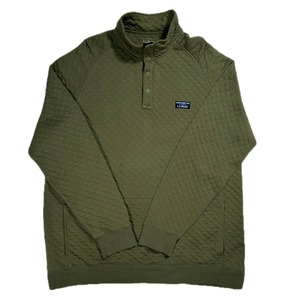 12653 L.L.Bean エルエルビーン キルトスウェットモックネック XL