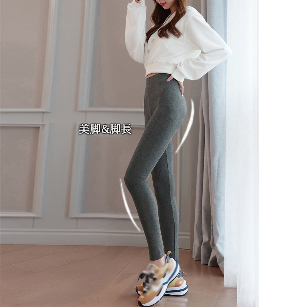 裏起毛 レギンス パンツ レディース 秋冬 韓国 ストレッチ インナー