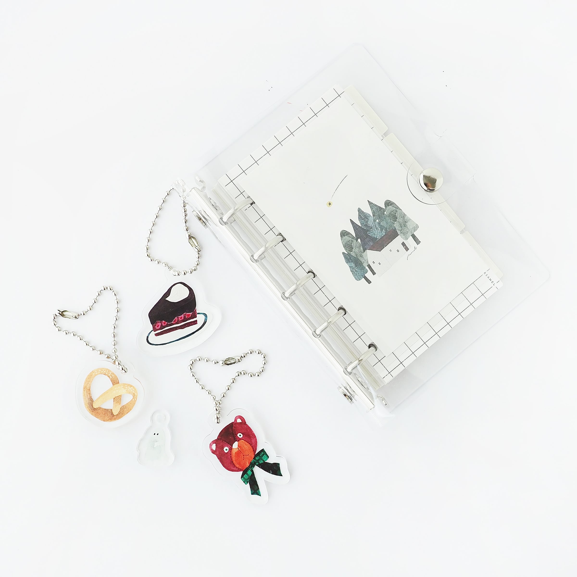 プレッツェル｜アクリルチャーム | ASANEL