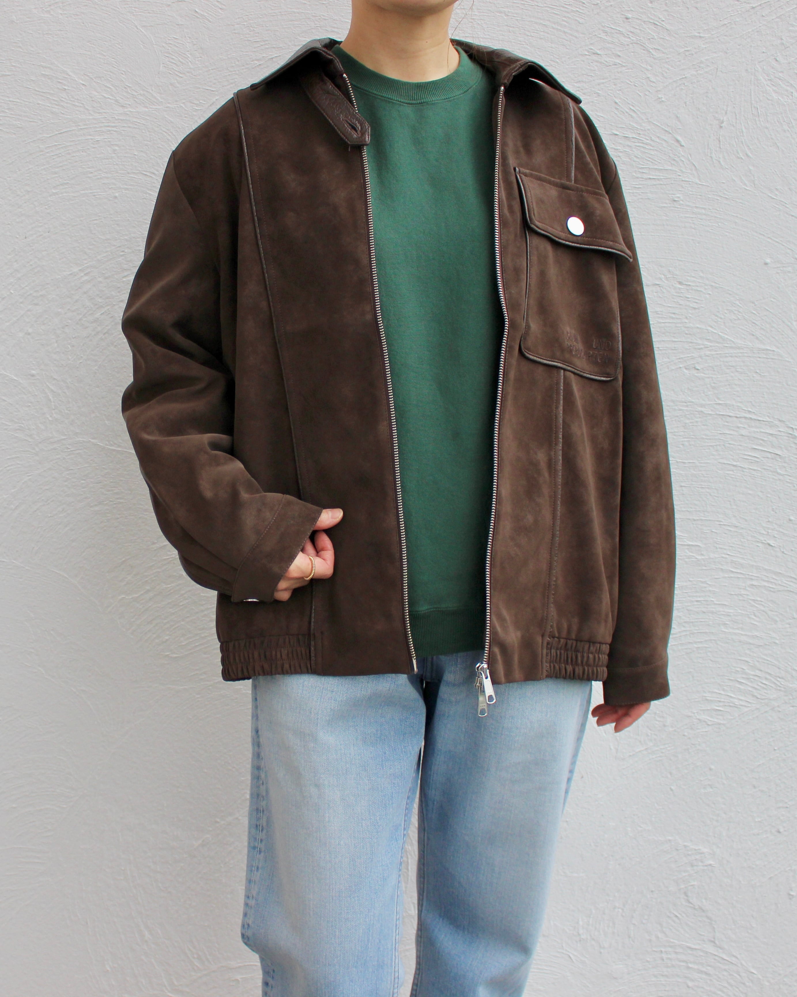 BAUM UND PFERDGARTEN/soft suede jacket