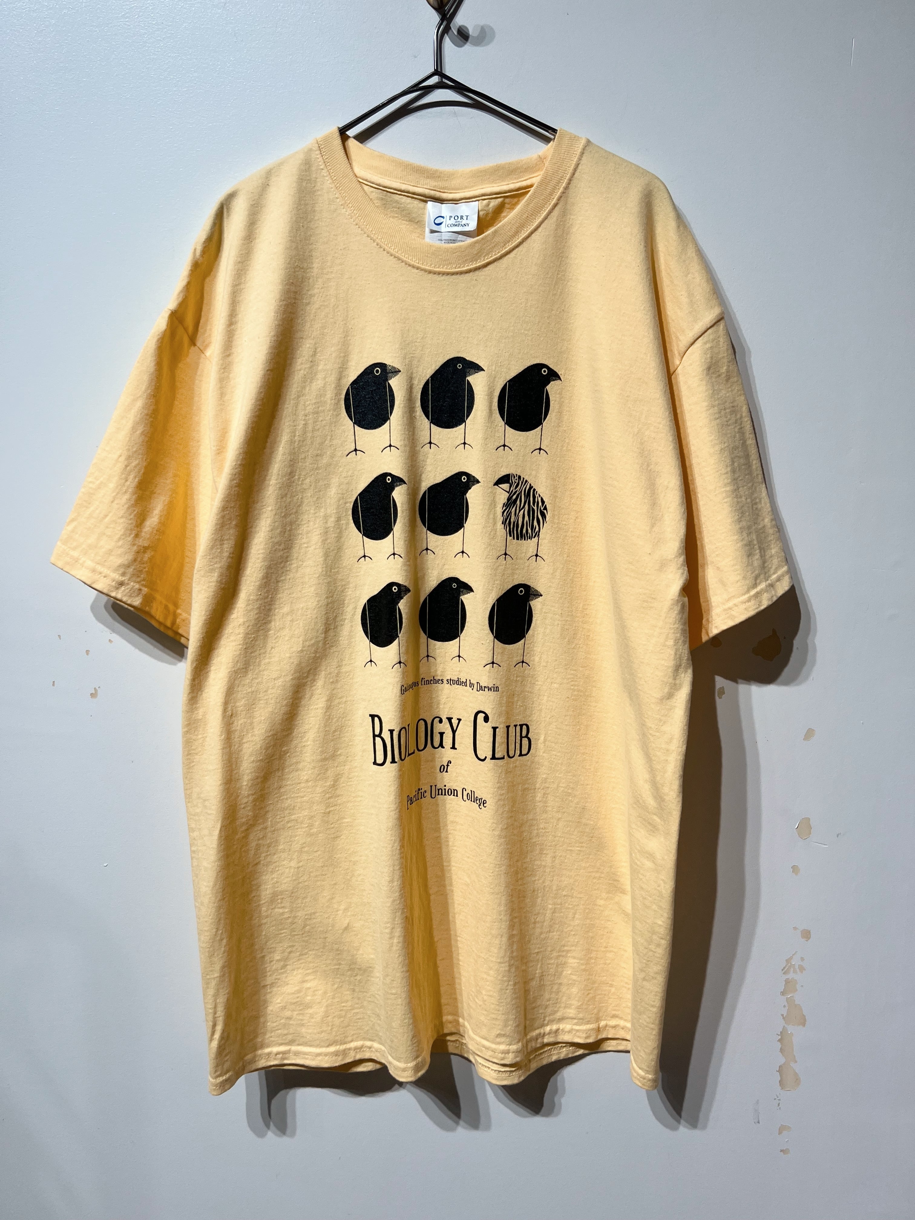 (CS2474)00’s Darwin‘s Finches biology club T-shirt