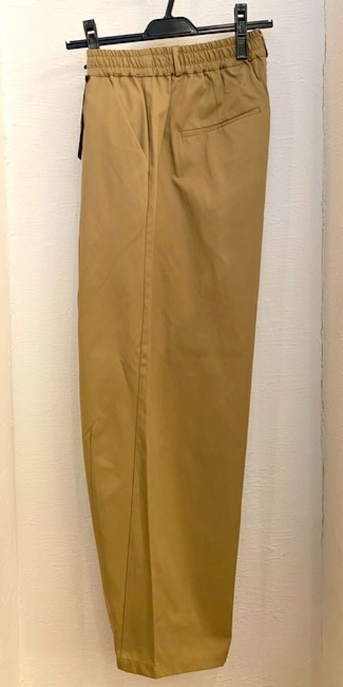 Easy Wide Cocoon Trousers　Beige
