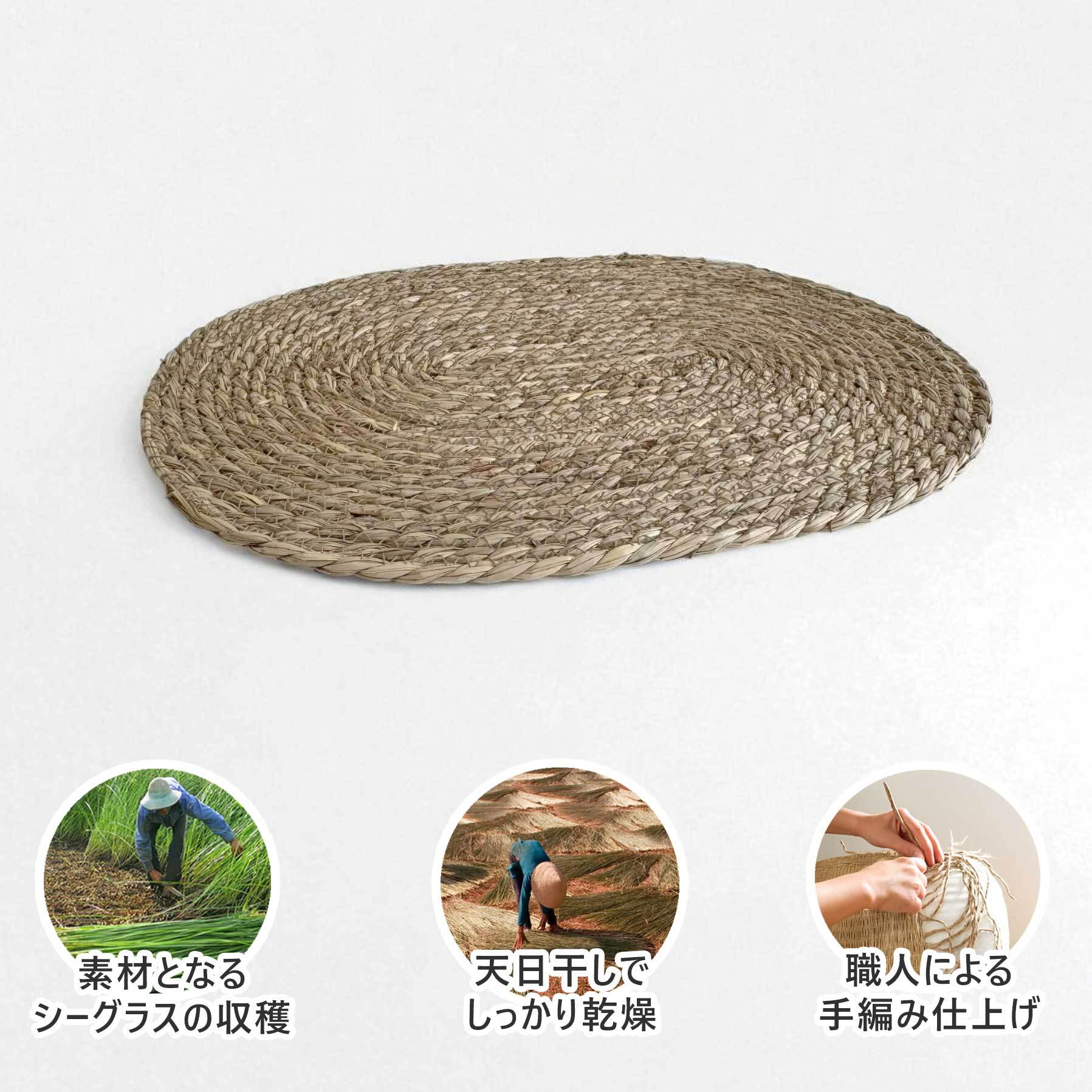 シーグラス ランチョンマット 6枚セット (SC-615-6) | Naturalsoul