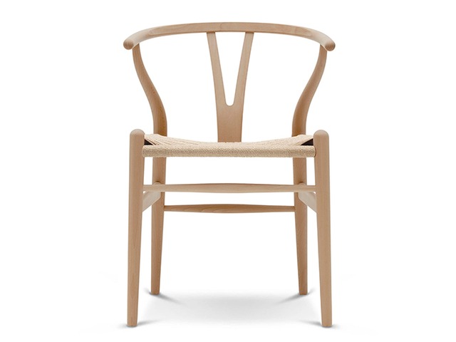 CH24 Yチェア　ビーチ/オイル　ナチュラルペーパーコード