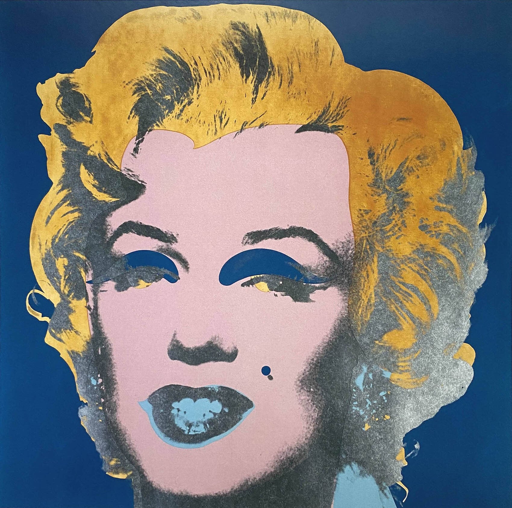 アンディ ウォーホル 絵画「マリリン モンロー(ピーコック)1967」展示