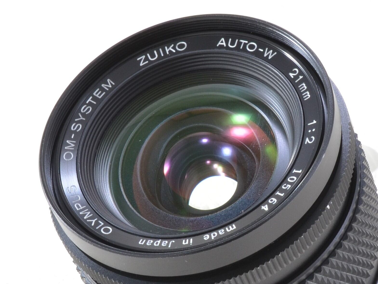 OLYMPUS OM Zuiko AUTO-W 21mm F2 オリンパス（51471） サンライズカメラーSunrise Cameraー