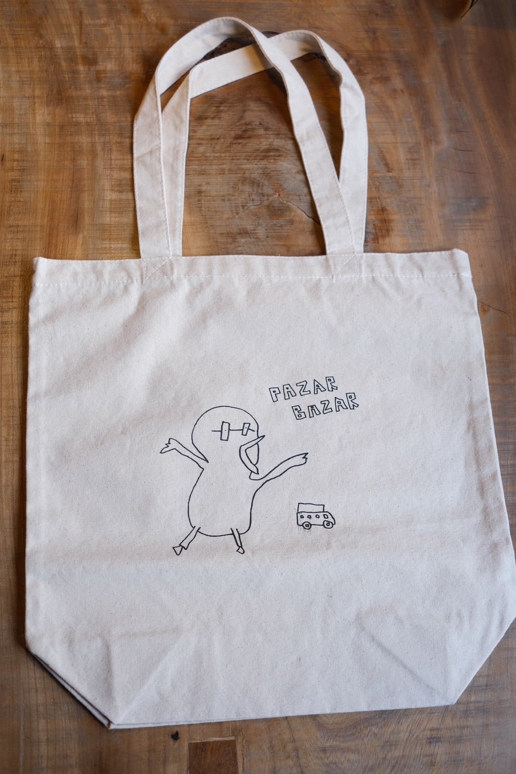 オリジナルイラストトートバック | PazarBazar