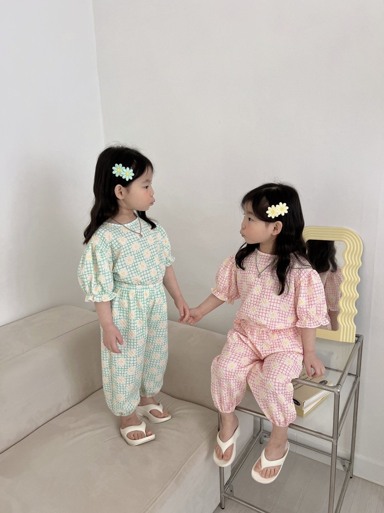 [Moran bebe] Sunshine set / [모란] 썬샤인상하