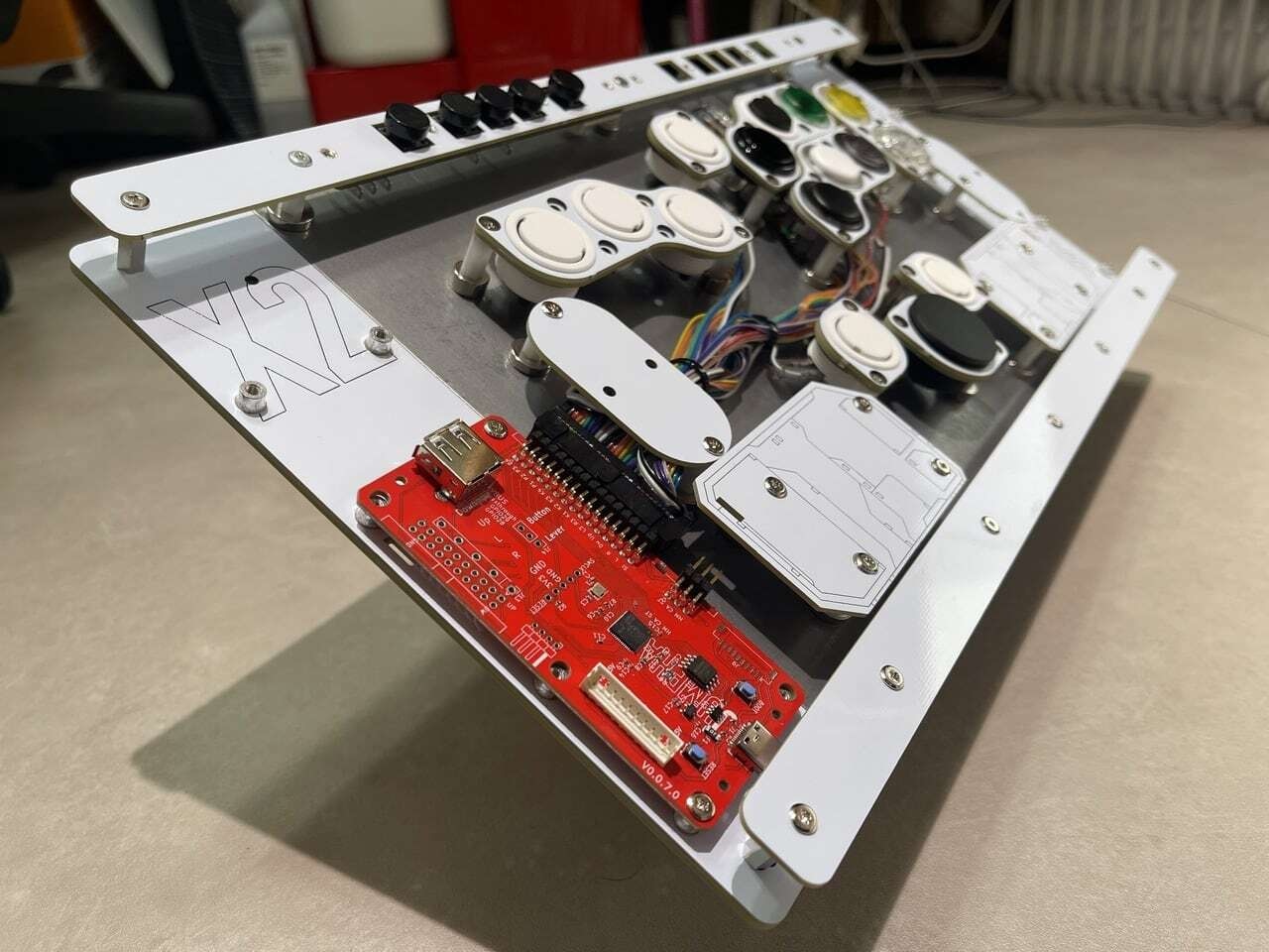 【自作キット】JumpHack X2プロトタイプ スト6向けレバーレスコントローラー JHXLX2P