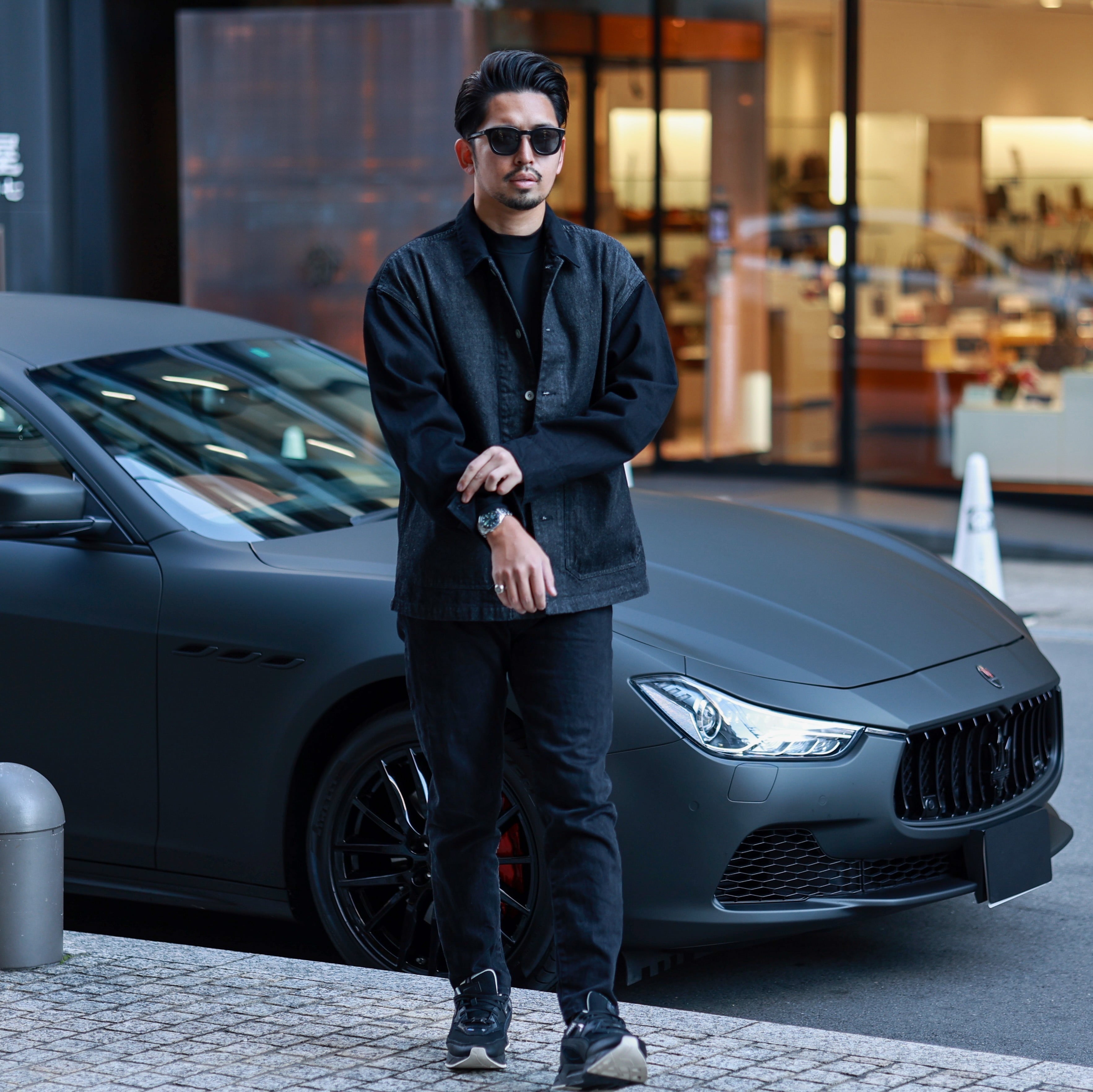 即日発送】究極の岡山デニムジャケット/BLACK | EUROKENVY®︎
