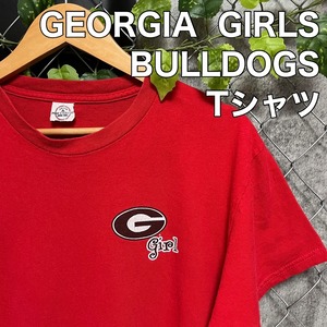 GEORGIA  GIRLS  BULLDOGS   Tシャツ　古着