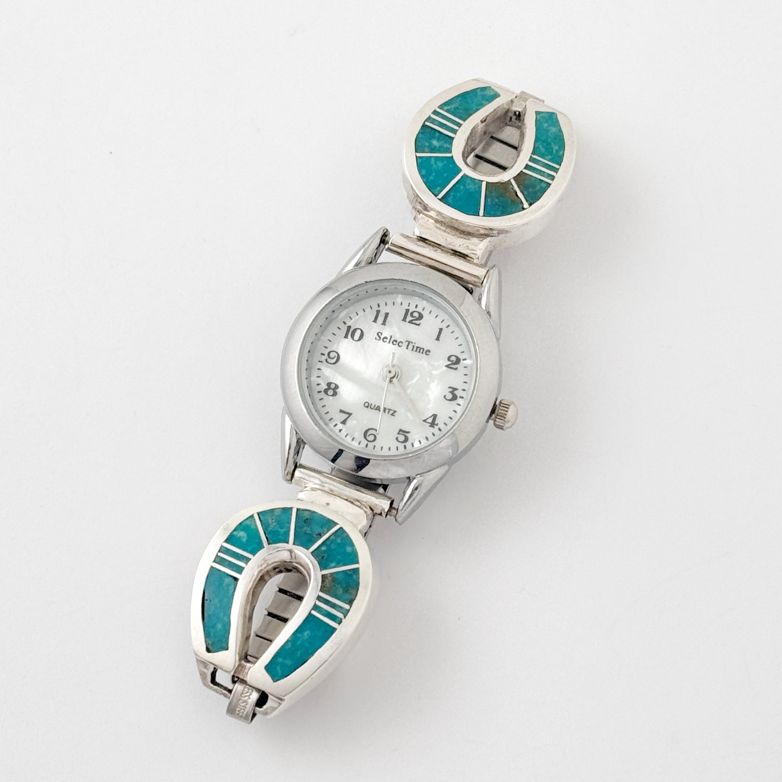 Indian Jewelry》ウォッチ（時計）キングマン ターコイズ ホースシュー