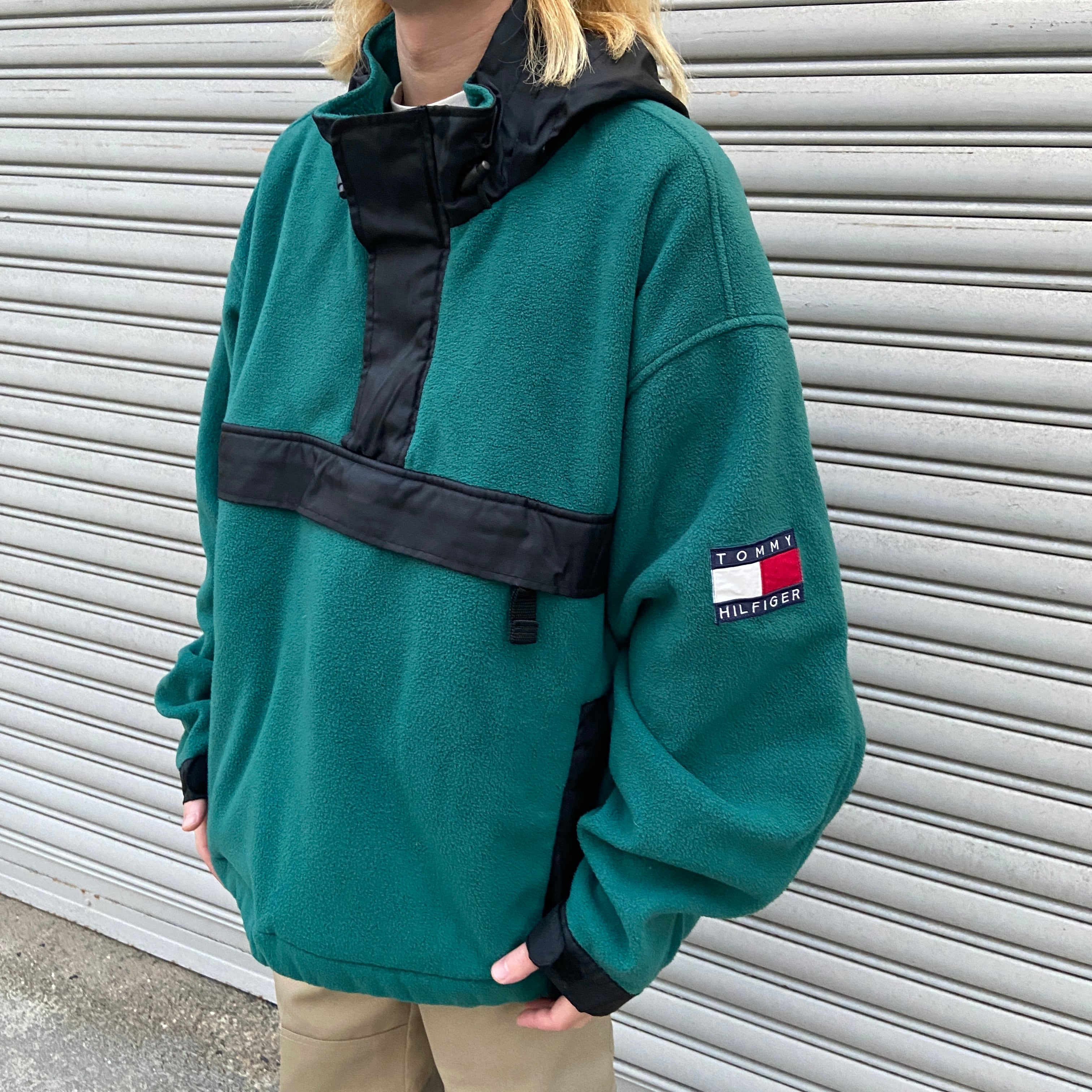 90's THE NORTH FACE フリースアノラックパーカー