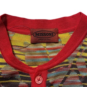 MISSONI henry neck summer knit