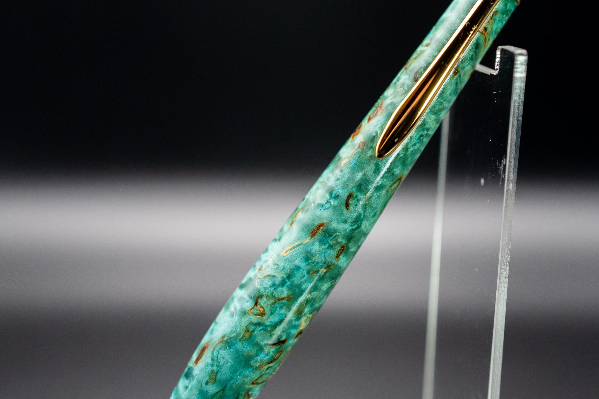 【翠玉】 マスールバーチ 極上 スタビライズドウッド gold MP