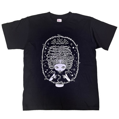 "TWIST MAGIC" Tシャツ ブラック Lサイズ  MIKAZUKI / ミカヅキ
