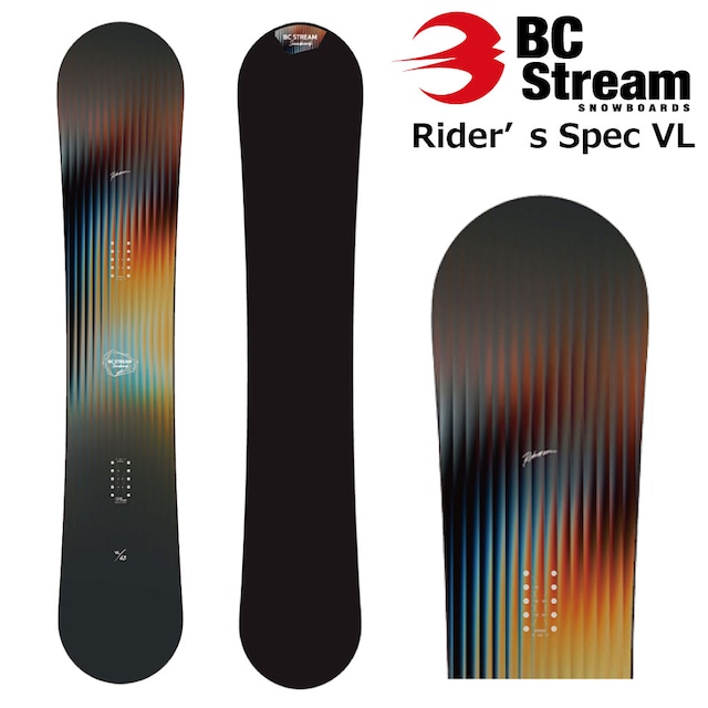 予約商品 26-27 BC Stream Riders'Spec VL 159cm ビーシーストリーム ライダーズスペック ブイエル