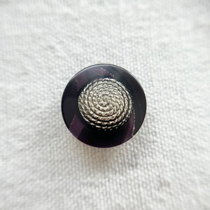 パープル スパイラルシルバー 17.5mm