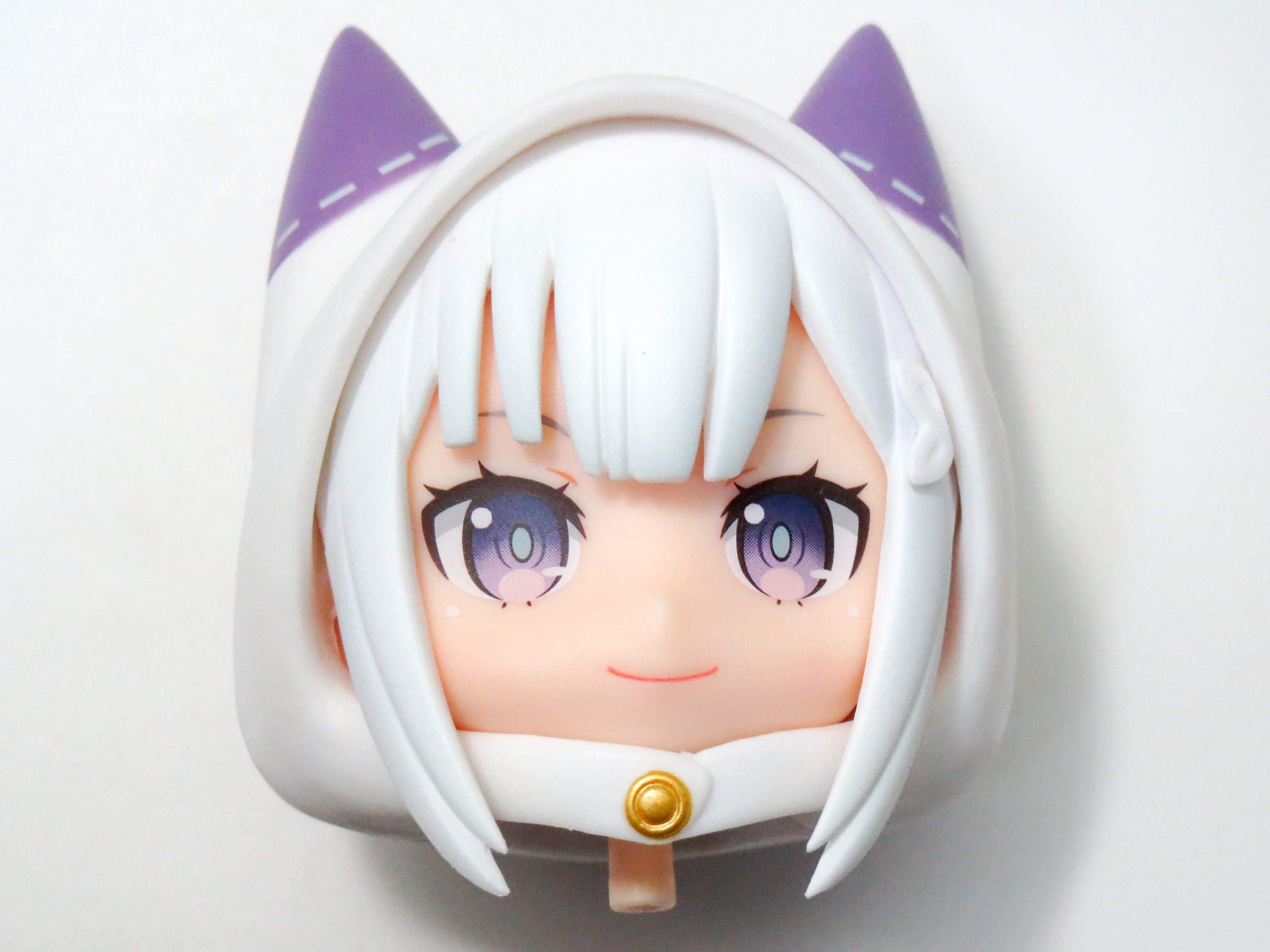 エミリアフィギュア、顔パーツ変更可能 エミリアフィギュア、顔パーツ変更可能