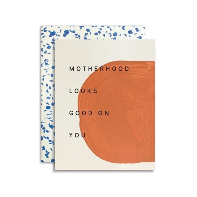 MOTHERHOOD_MOGLEA hand-painted card_mother's day