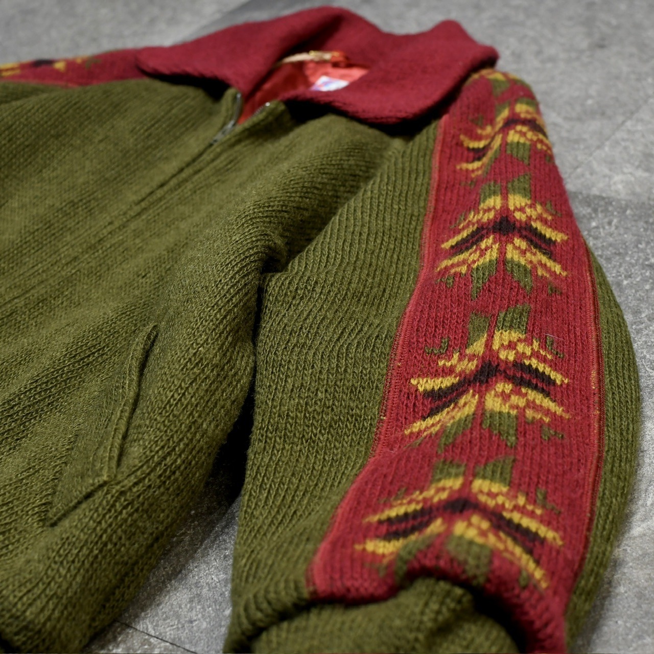 Walbusch native pattern wool blouson