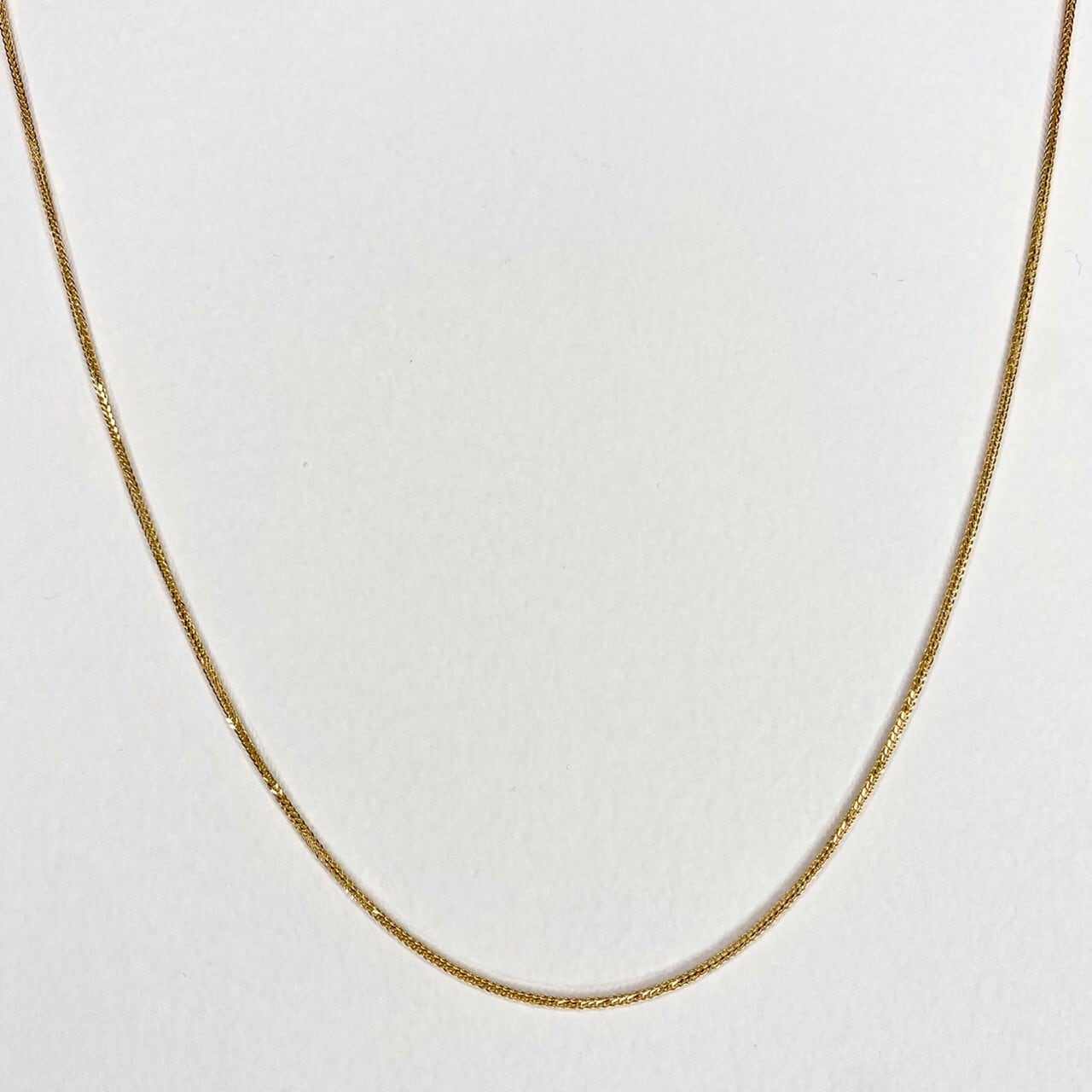 Mr.Saturday 14k gold filled ネックレス　40cm 14K-3-62】22inch 14K real gold chain necklace | Mr.Saturday