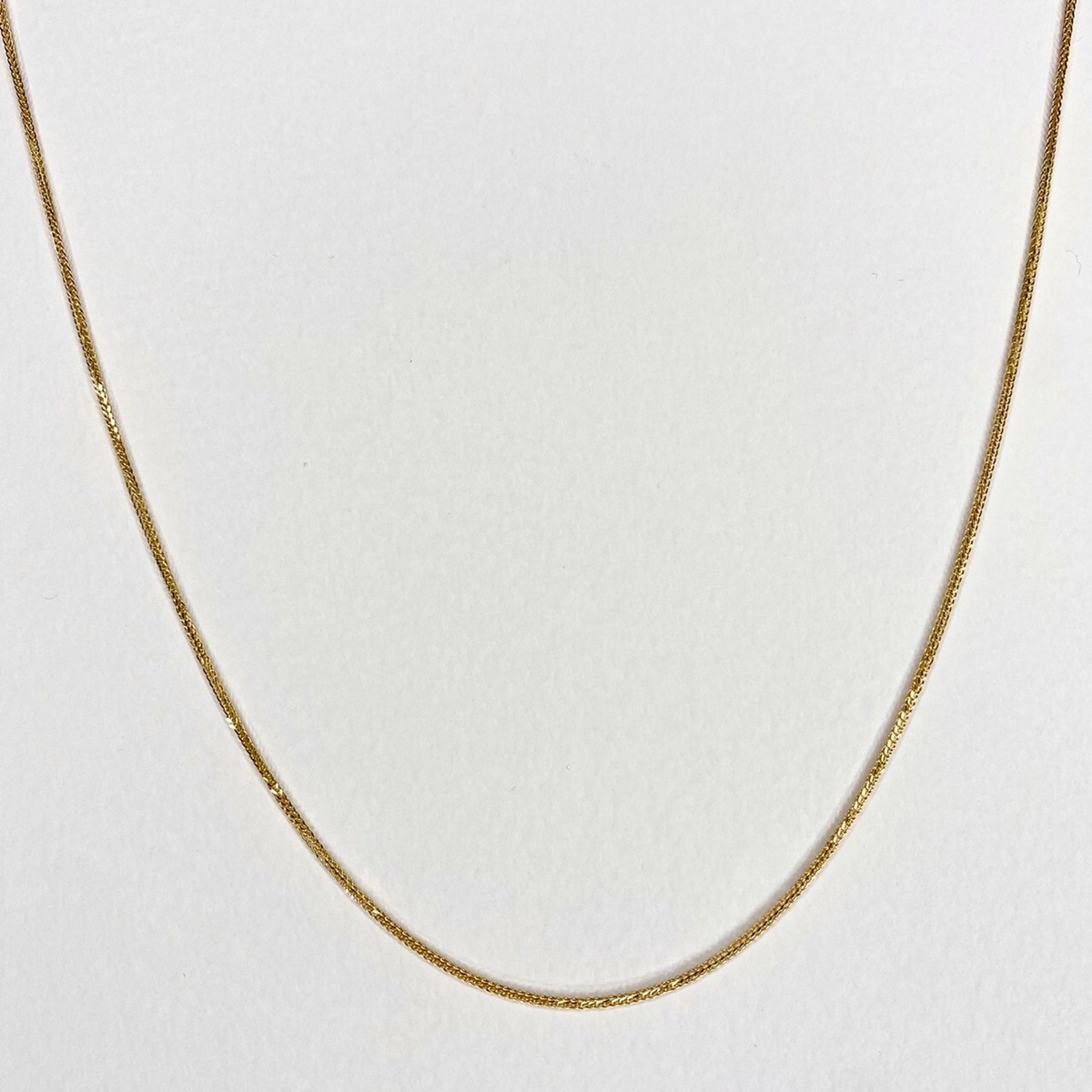 14K-3-62】22inch 14K real gold chain necklace | Mr.Saturday