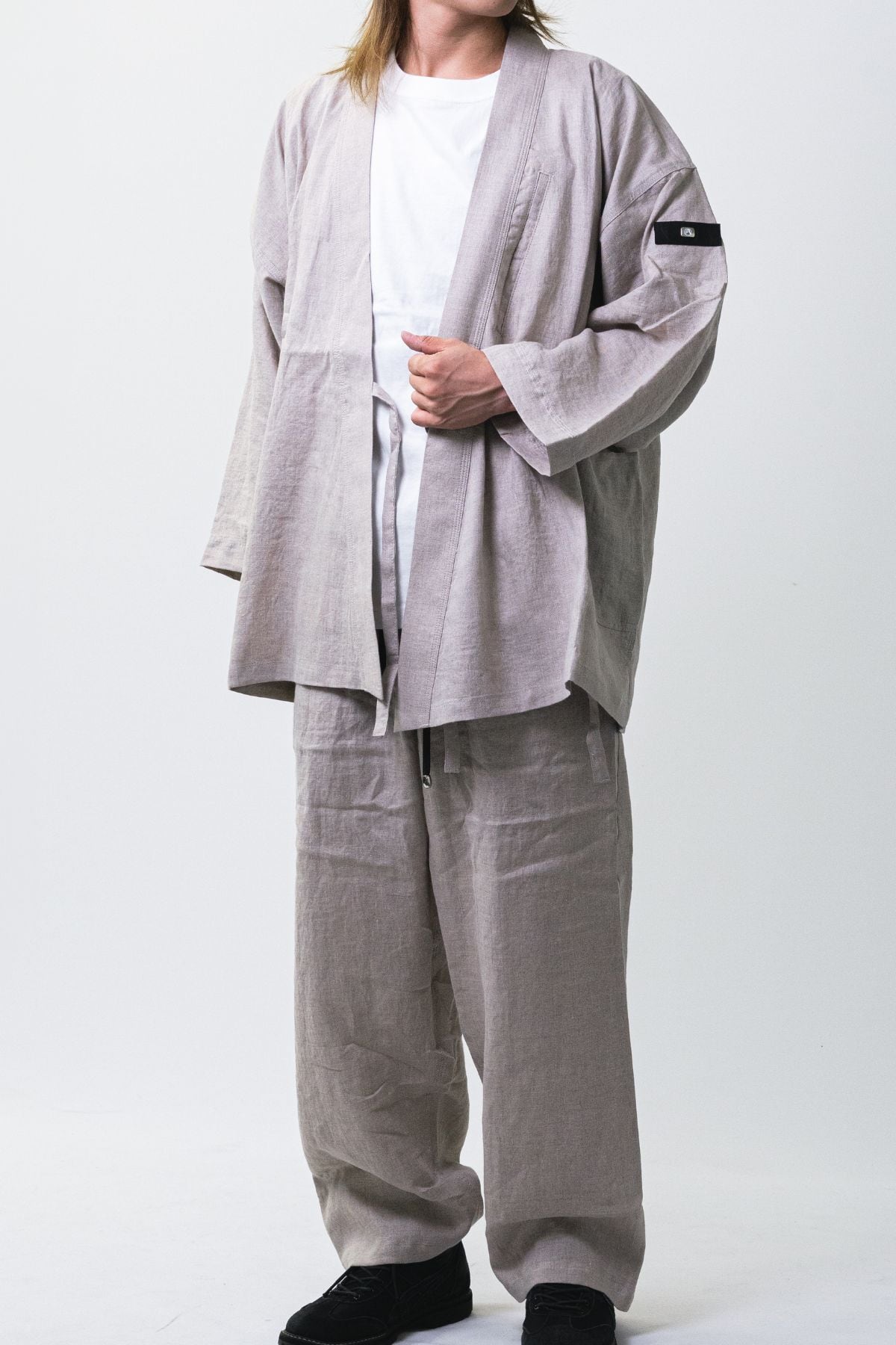 数量限定｜新作】本麻作務衣-朧- / LINEN SAMUE OBORO ―余白を纏う美学