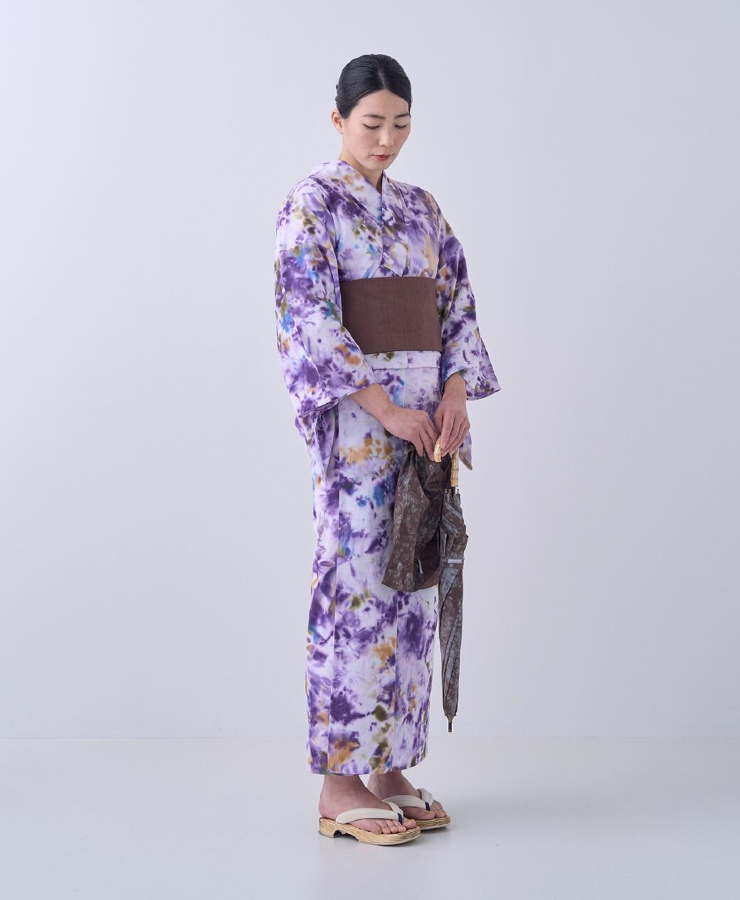 YUKATA PURPLE marble | KIRISEN 桐染