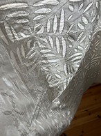 しかく　カットワークキルト NO.2  マルチクロス インドの手仕事