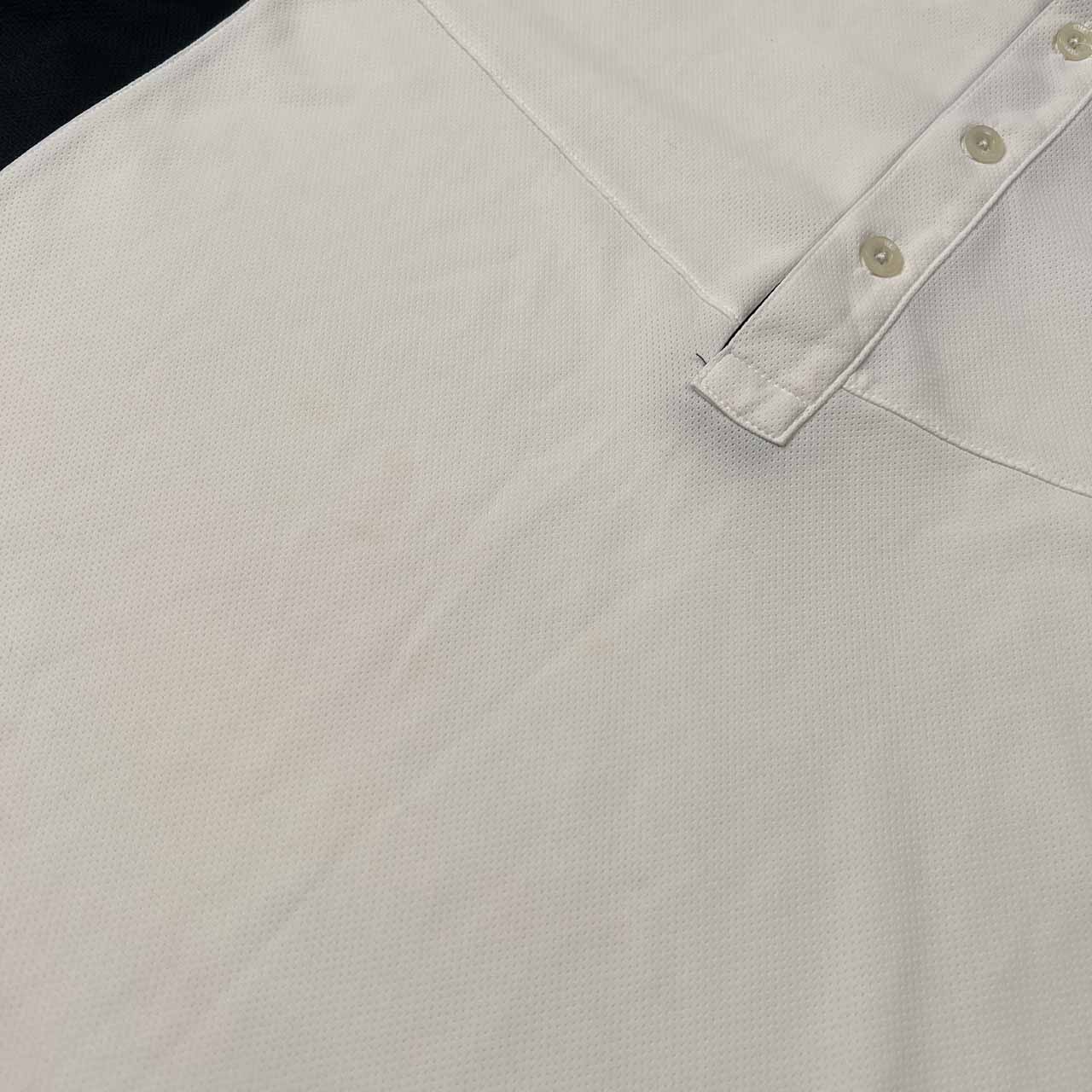 Callaway キャロウェイ 半袖 ドライ メッシュ ポロシャツ サイズ 3L /メンズ/ゴルフ/ホワイト×ブラック