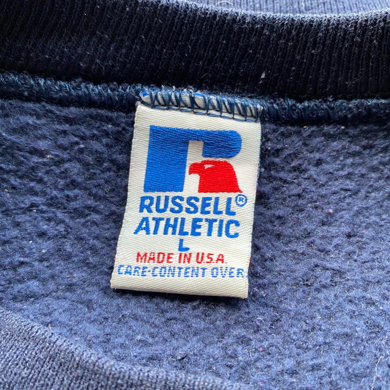 90年代 USA製 RUSSEL ATHLETIC ラッセルアスレチック カレッジロゴ