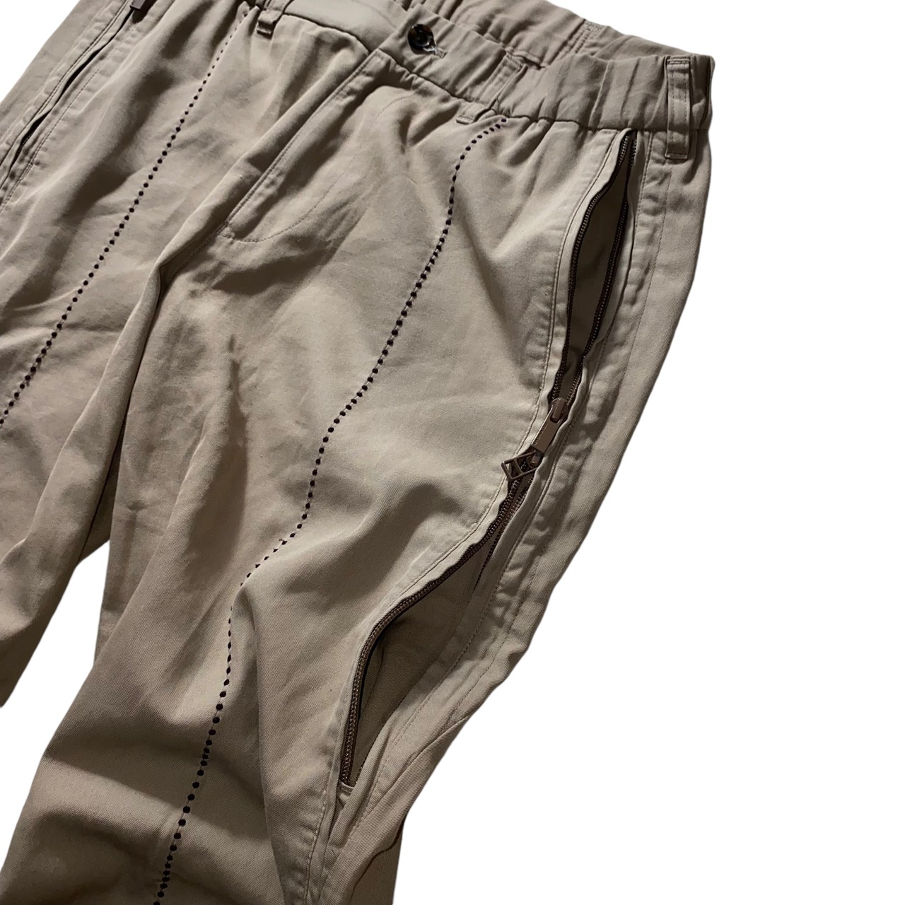ISSEY MIYAKE MEN zip-design jogger pants