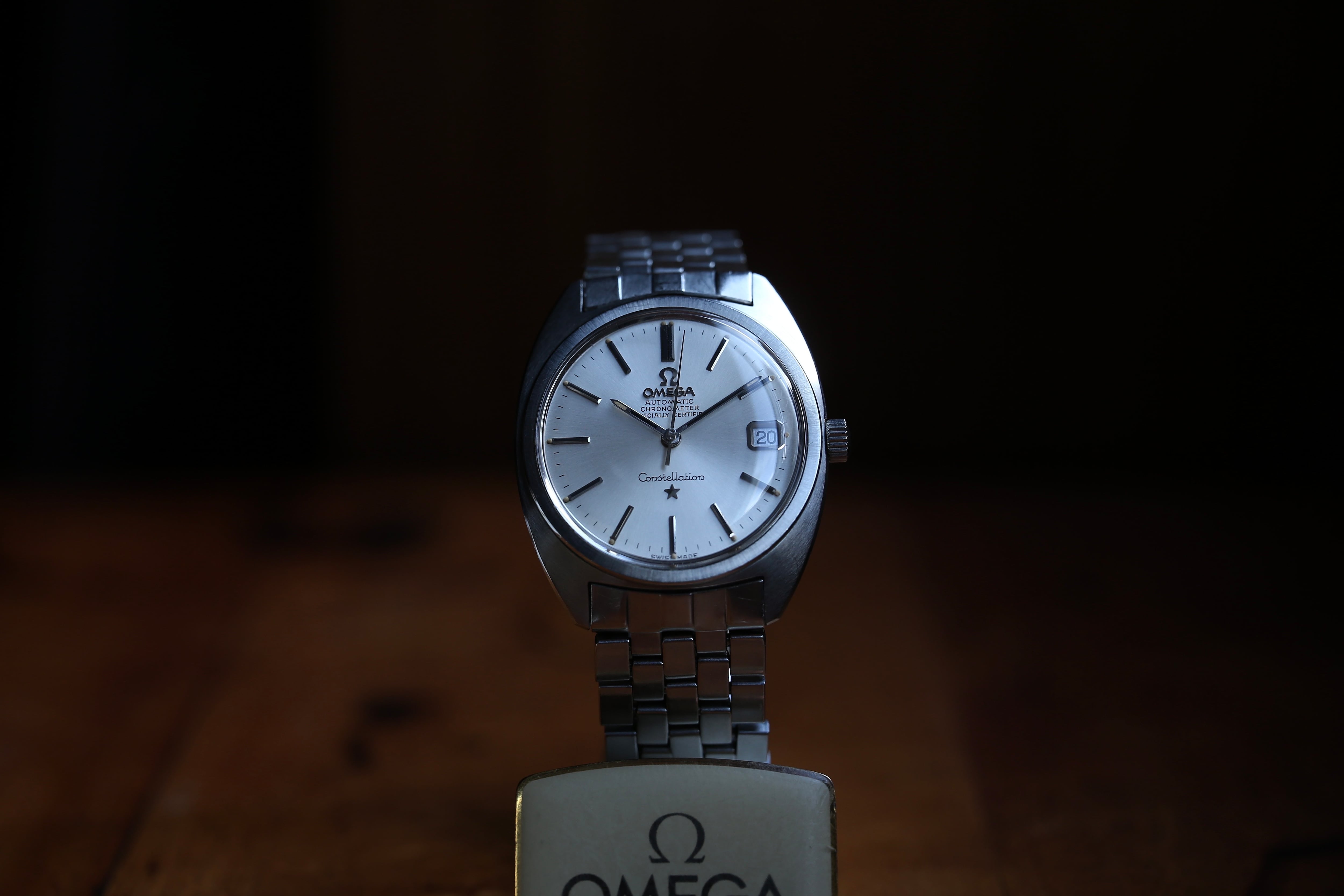 OMEGA】 1970年製 オメガ コンステレーション Cライン フラットベゼル