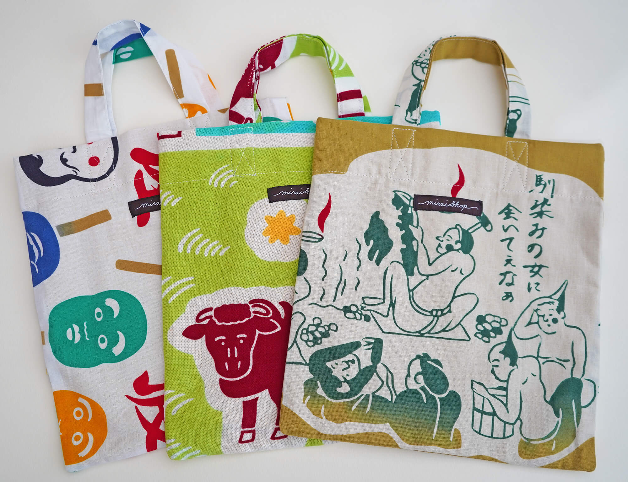 手ぬぐいバッグ | みらい商店