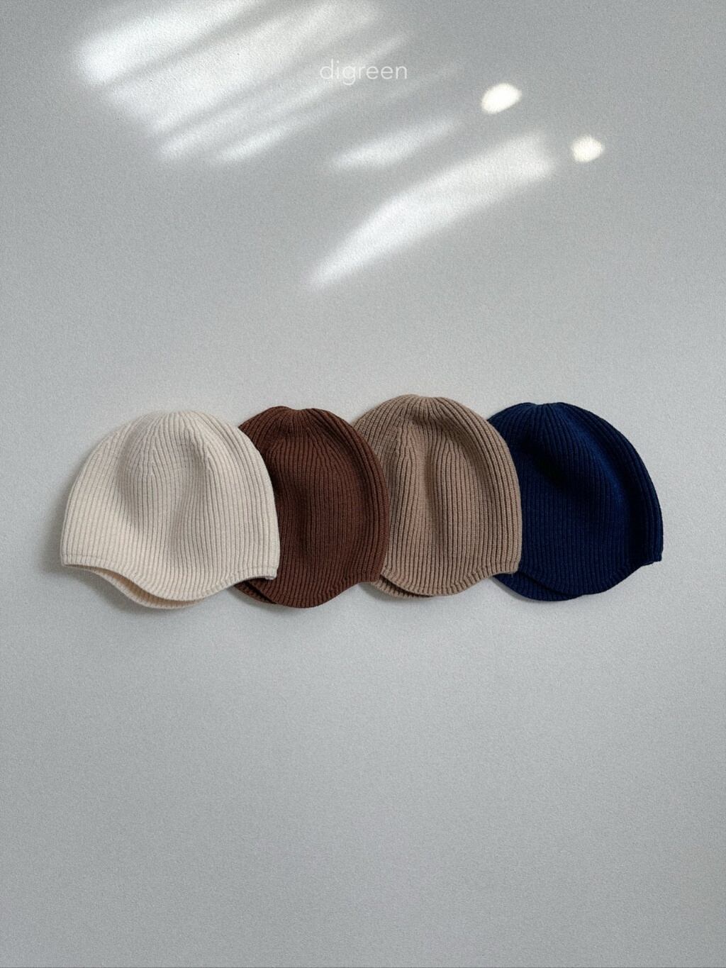 flap beanie【digreen】※3月中旬発送予定