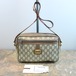 ◎.OLD GUCCI PLUS GG PATTERNED SHOULDER BAG MADE IN ITALY/オールドグッチプラスGG柄ショルダーバッグ 2000000033891