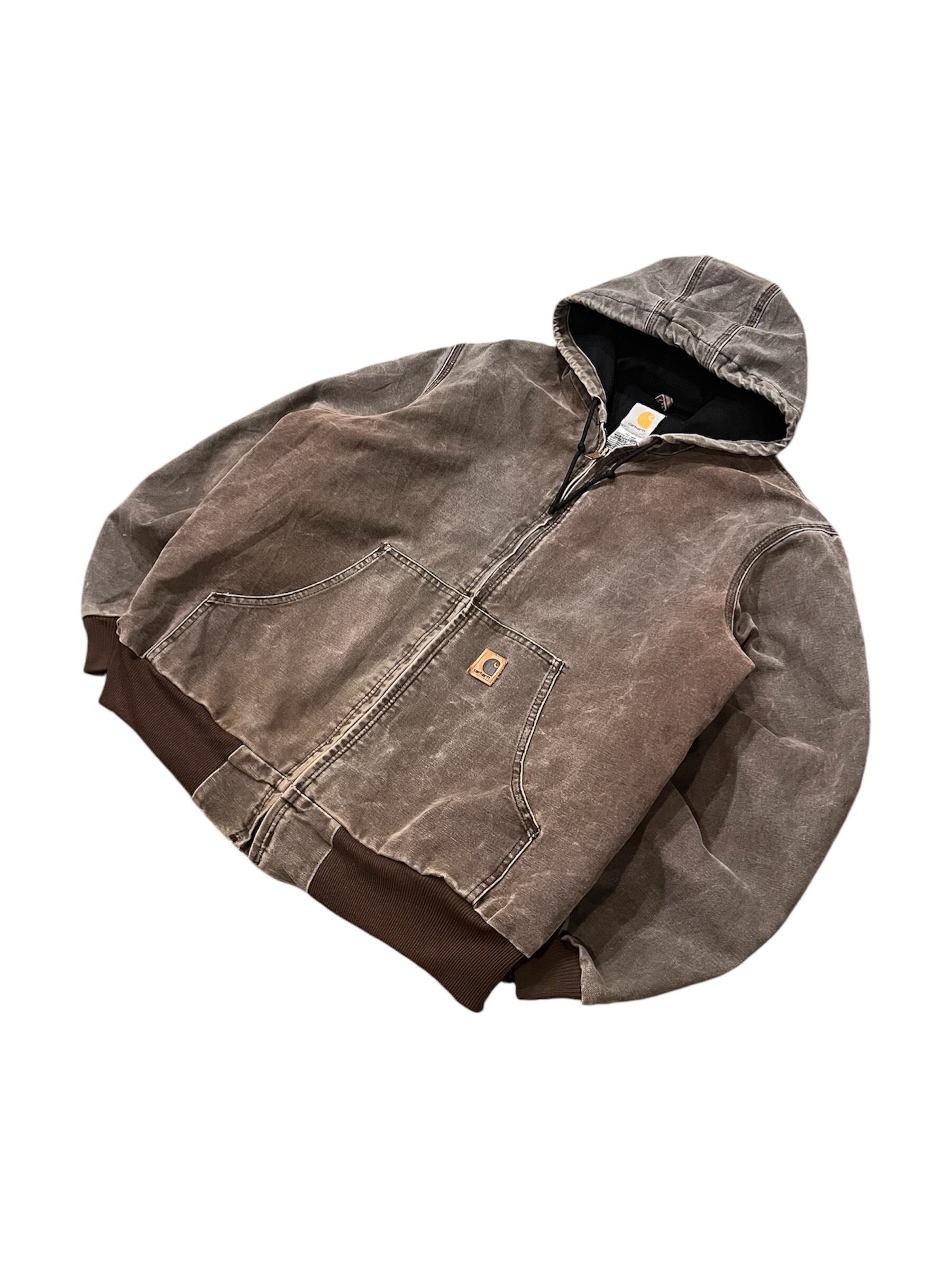 00s Carhartt J25 CHT Active Jacket Faded Chocolate Brown 00s Carhartt J25 CHT Active Jacket Faded Chocolate Brown