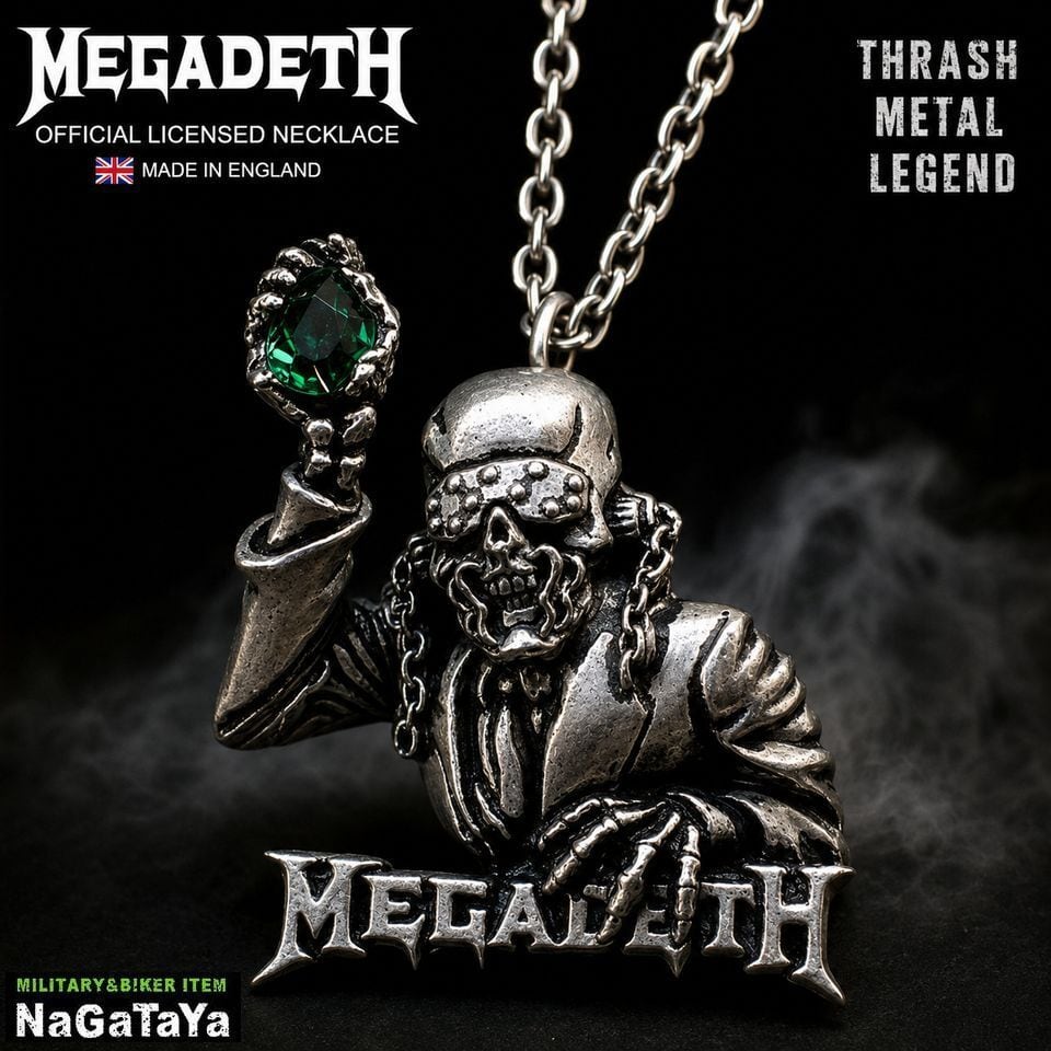 MEGADETH メガデス オフィシャルライセンス ネックレス ヴィック