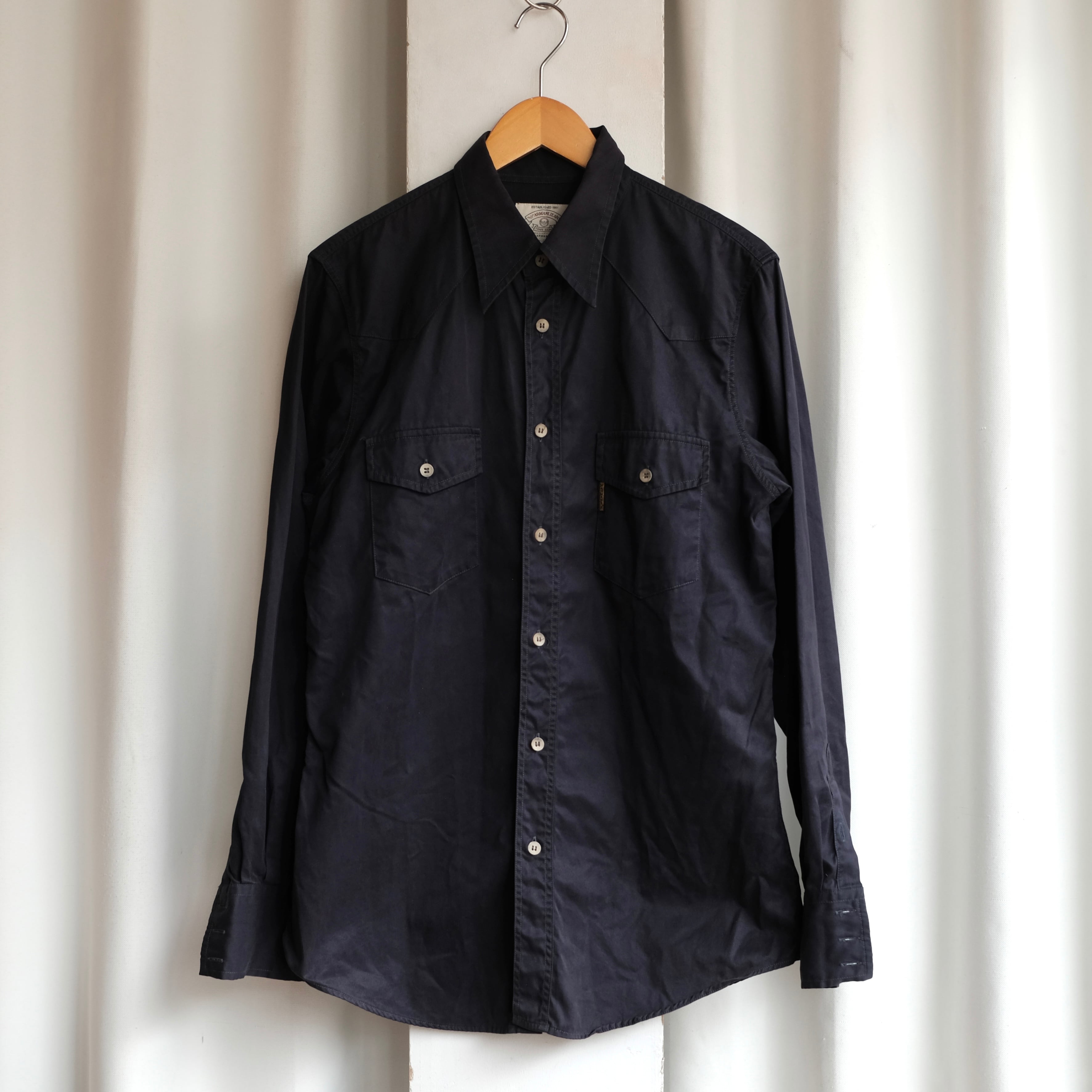 ARMANI JEANS 90s COTTON SHIRT | safarionline