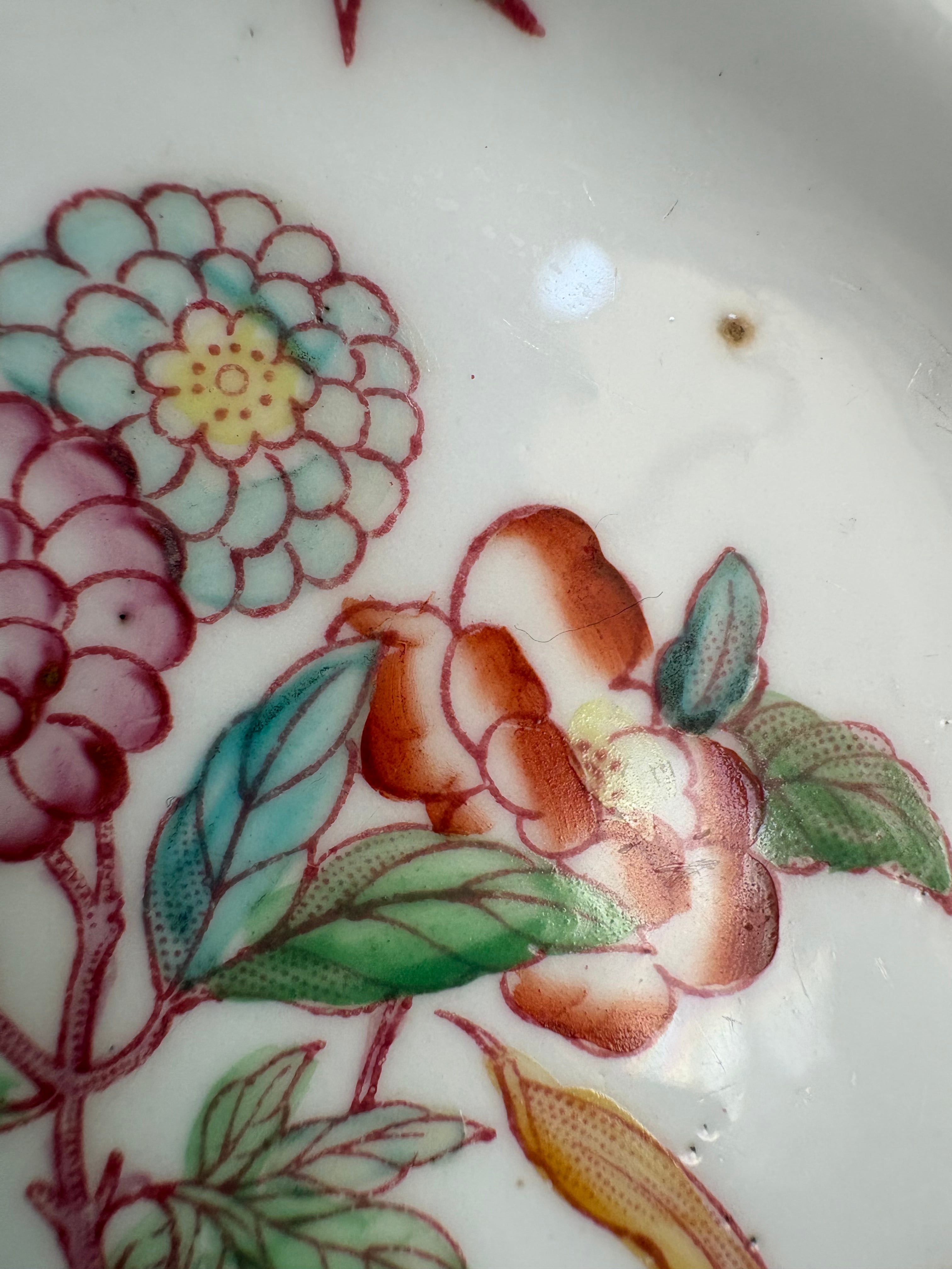 サルグミンヌ MINTON No.216（ミントン）コンポティエ（蝶と花模様