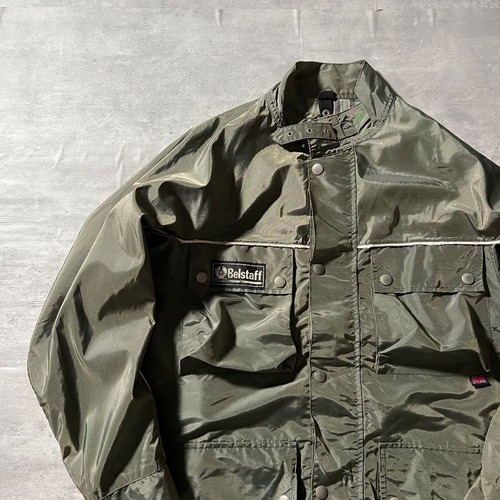 [40%OFF]Belstaff / nylon motorcycle jacket size M